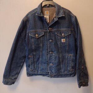 Men's Vintage Carhartt Sherpa Lined Denim Jacket